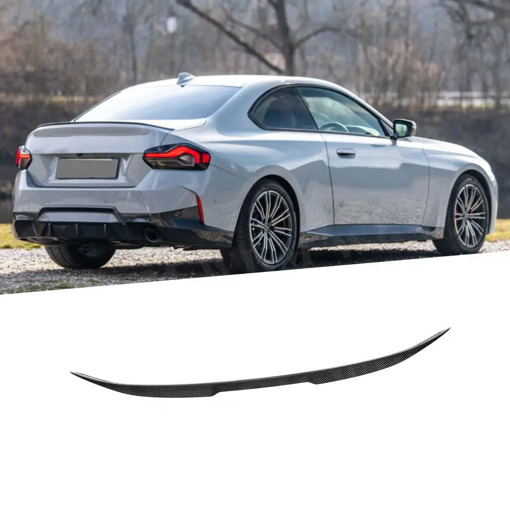 DryCarbonFiberCarRearTrunkSpoilerWingBodyKitsforBMW2Series