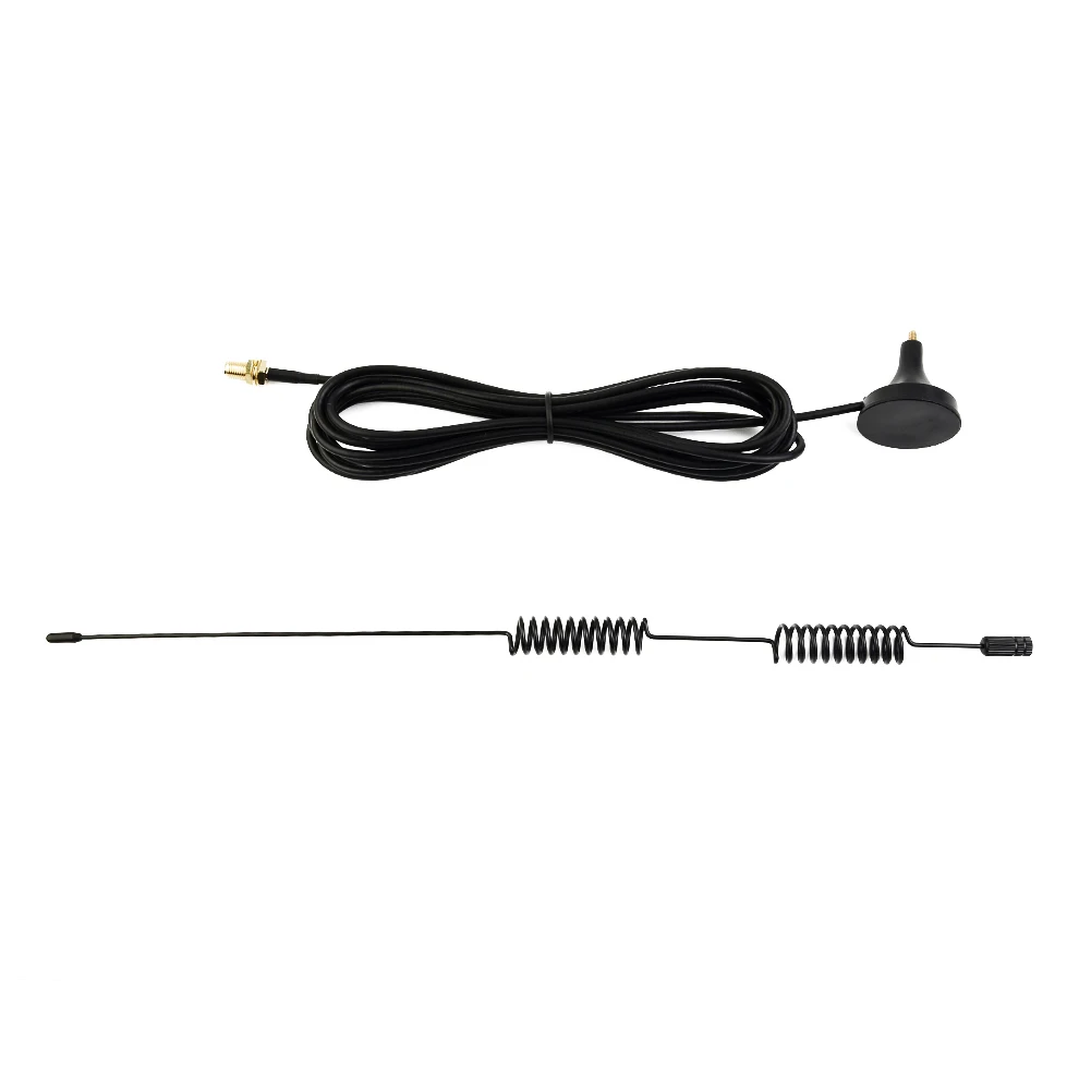 

Car Radio Antenna Dual Band VHF UHF 136-174MHz 400-470MHz Car Radio Antenna Magnetic Base Car Accessories