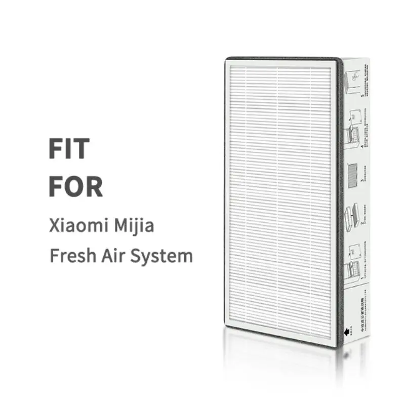 Filtro cilíndrico Air Vent Hepa para Xiaomi Mijia, Substituição do Sistema de Ar Fresco, Mjxfj-300