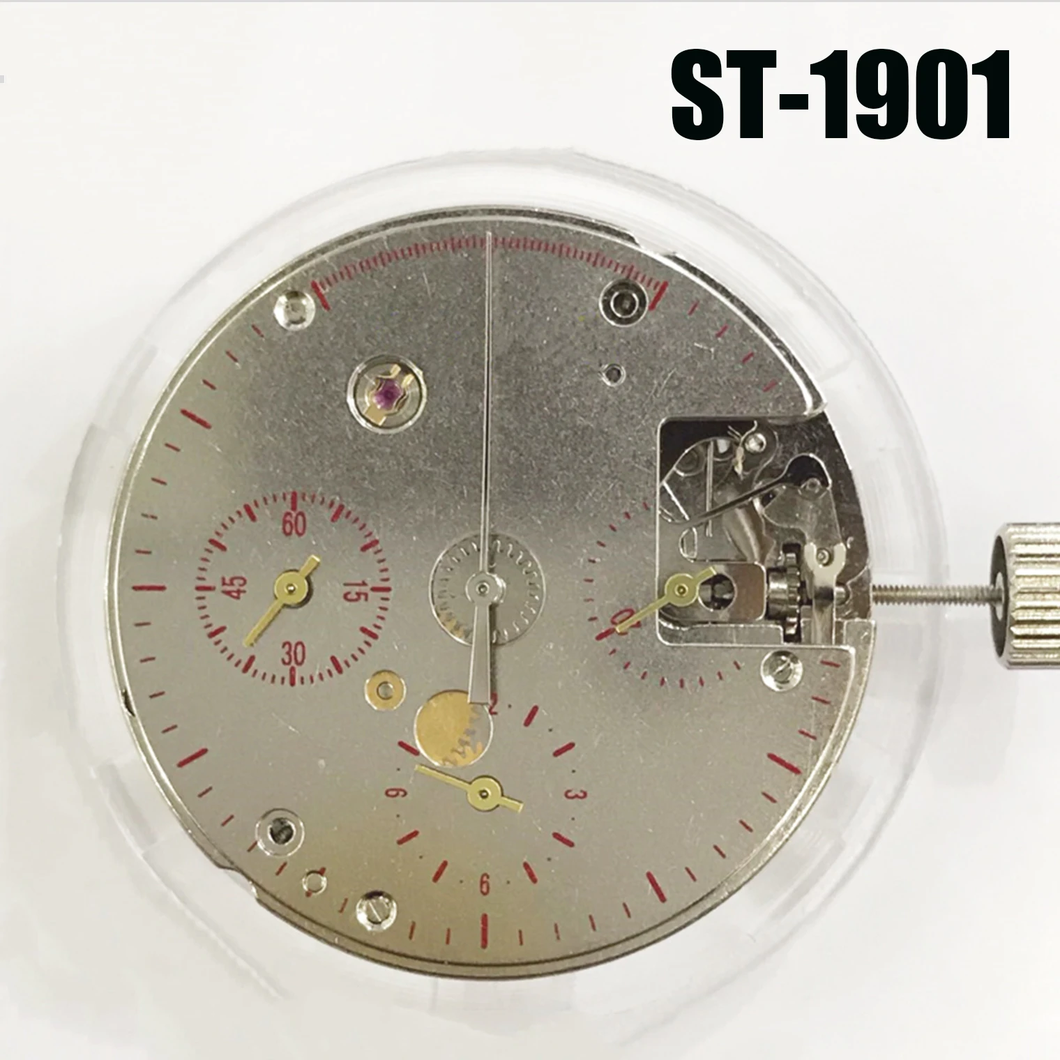 

Аксессуары для часов, совершенно новые часы Seagull ST1901, движение с шестью стрелками и ручным заводом, 22 шт., ювелирные изделия