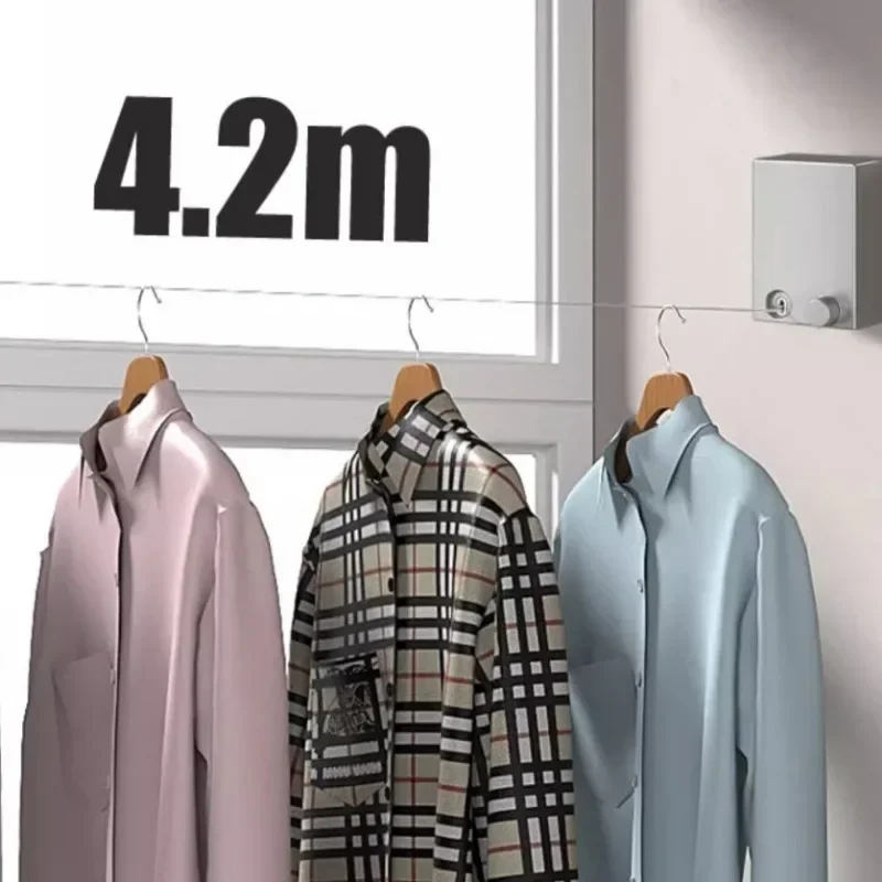 Clothes Drying Rack Clothing Drying Rope Clothes Drying Line Retractable Clothesline