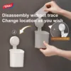 TAILI 1pcs Toothbrush Holder Suction Cup Wall Mounted Drill-Free for Bathroom Shower Electric Toothbrush Toothpaste Razor Holder 3
