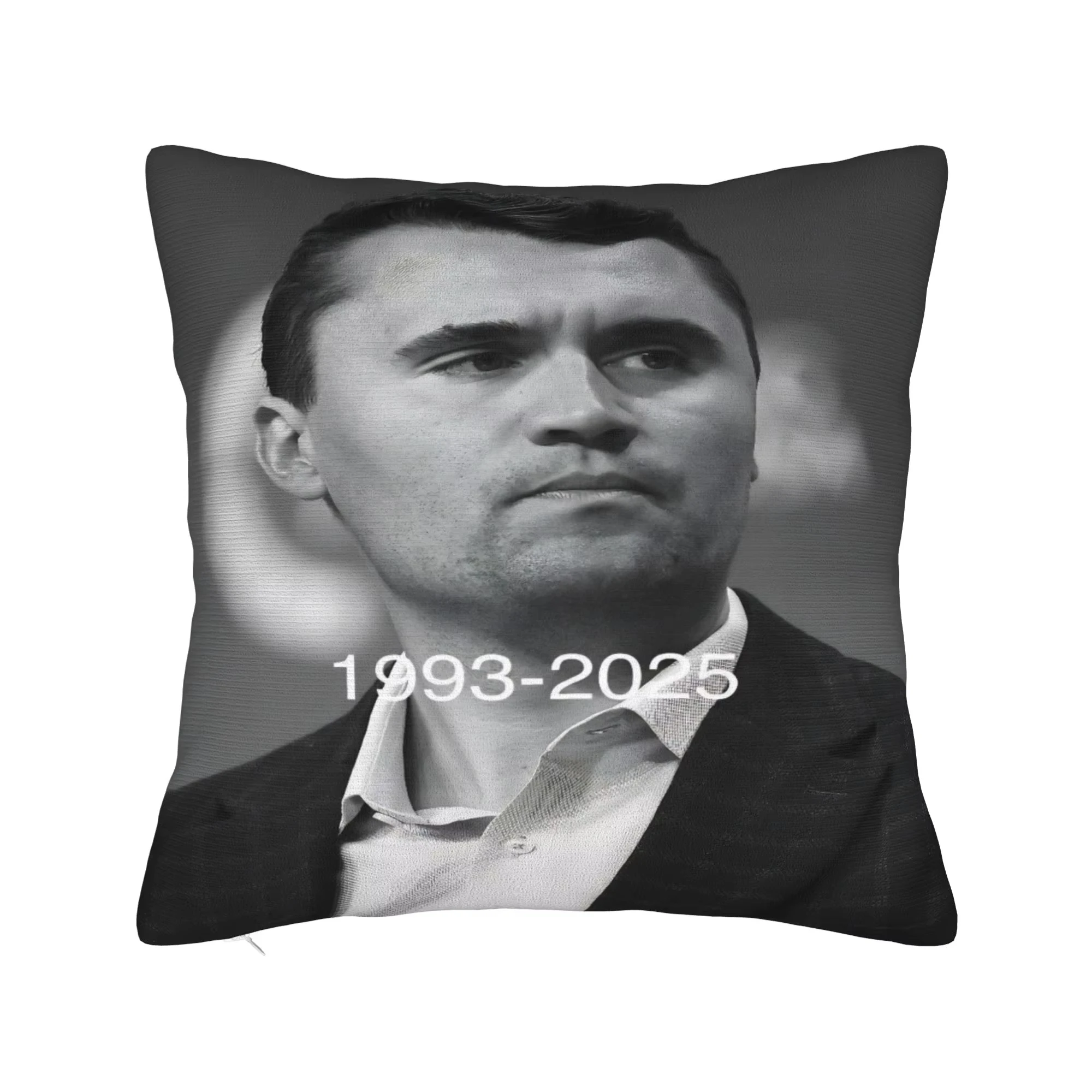 Charlie Kirk R.I.P. Kissenbezug, Vintage-Kissenbezug, weiche Kissenbezüge für Sofa und Schlafzimmer – Detail 19