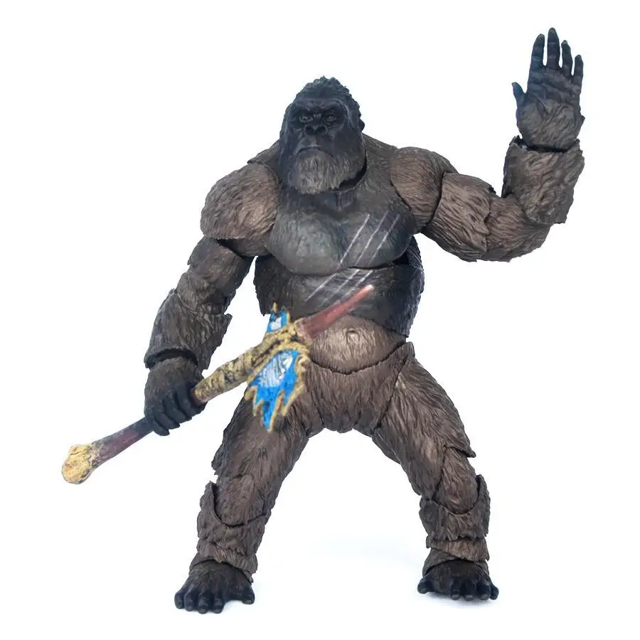 ゴジラ vs コングキャラクターアクションモデルキングコング置物