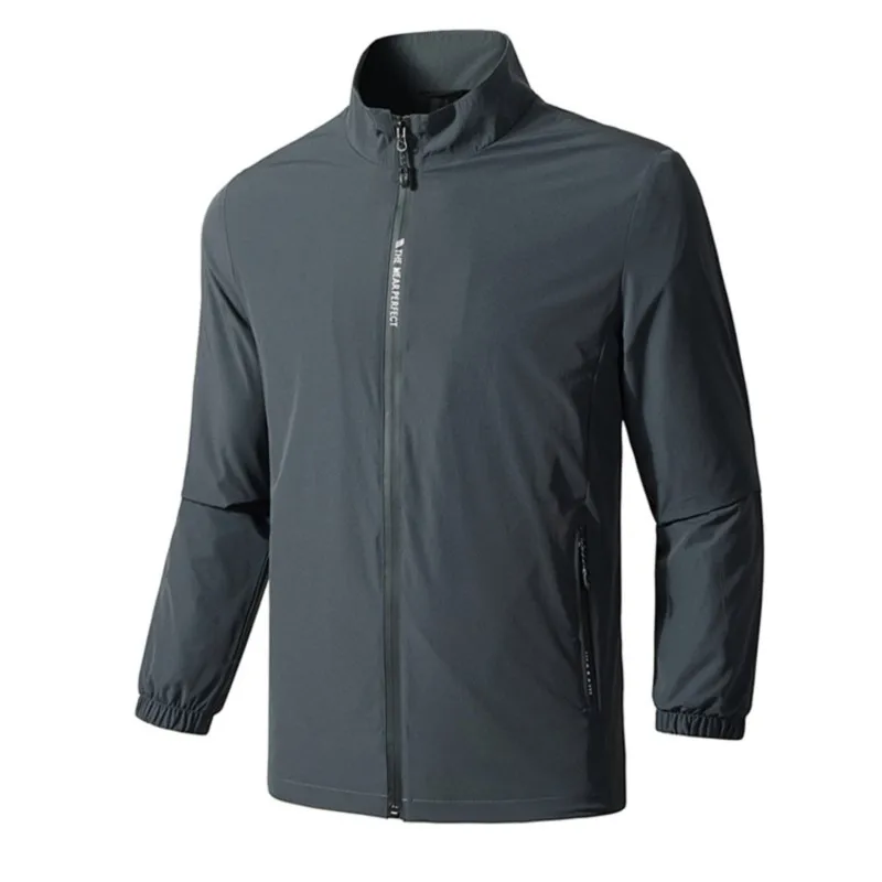 Golf Lightweight Coat Men's plus Size Sports Top Spring and Autumn Golf Breathable Cooldry Jacket Men