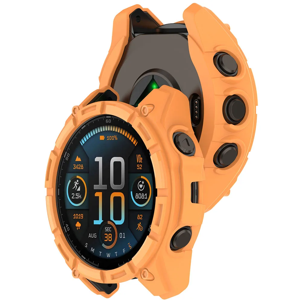 Silicone Protective Watch Cover for Garmin Fenix8 Solar and AMOLED
