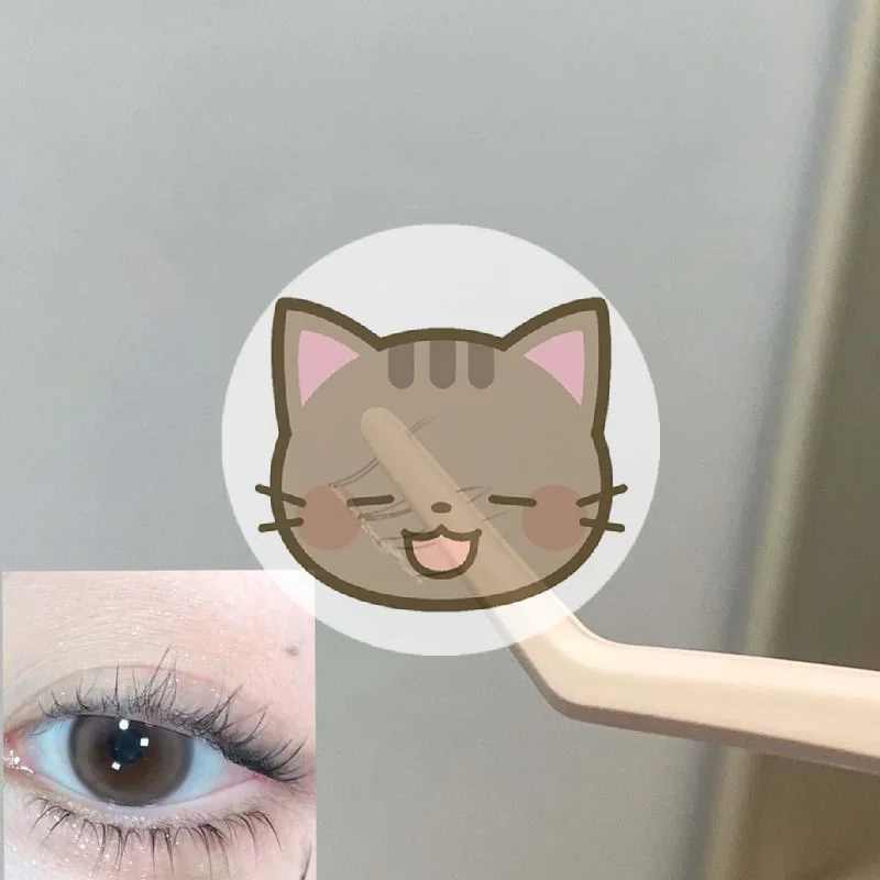 안티스틱 핀셋 끈적이지 않는 DIY 라운드 디자인 전문 접목용 안티스틱 무접..