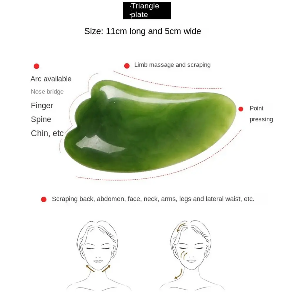 Care Tool Massage Comb Acupuncture Neck Beauty Slimming Gua Sha Board Face Massager Facial Scraping Scraper Body Beautiful Tool