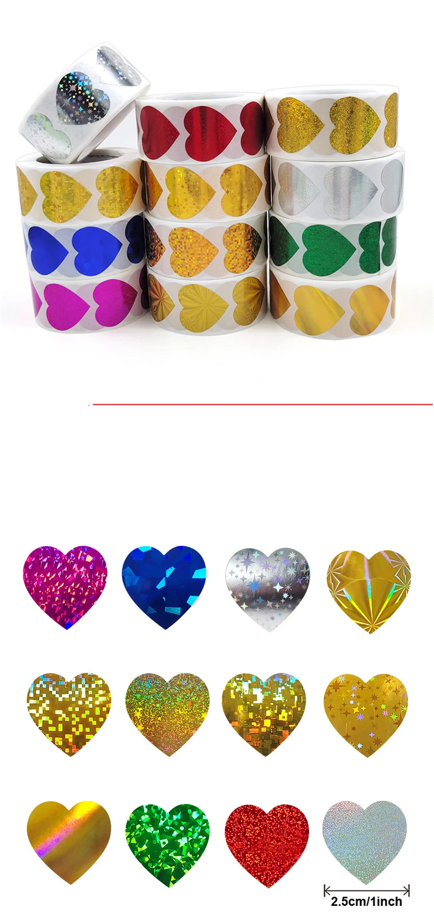 8 Hojas De Pegatinas De Cinta Coloridas, Pegatinas Decorativas Para álbumes De Recortes, Para