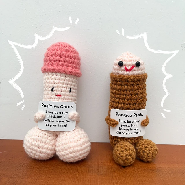 Crochet Doll with Affirmation Card 5
