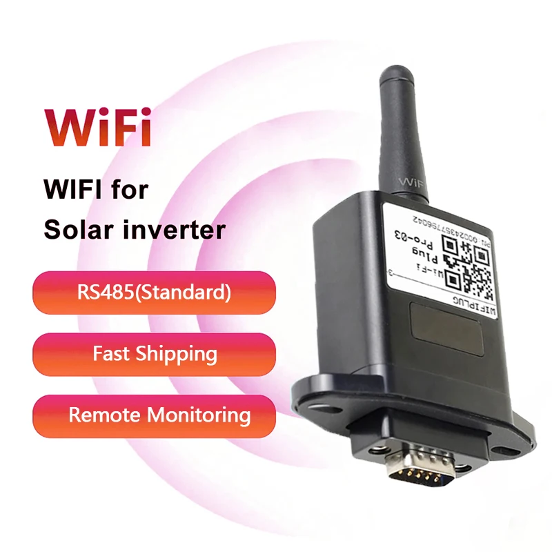 Solar Hybrid Inverter wifi plug pro 03 off-grid hybrid solar inverter WiFi side WiFi module wireless device and RS485 remote monitoring solution