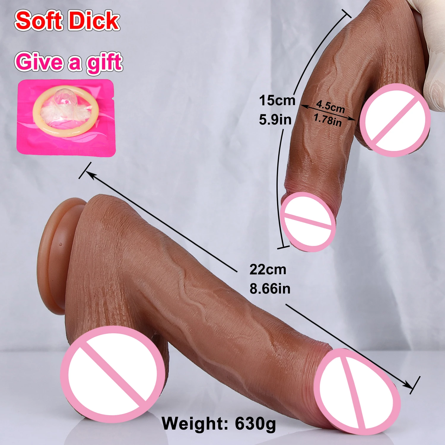 Penetração dupla com brinquedos eróticos