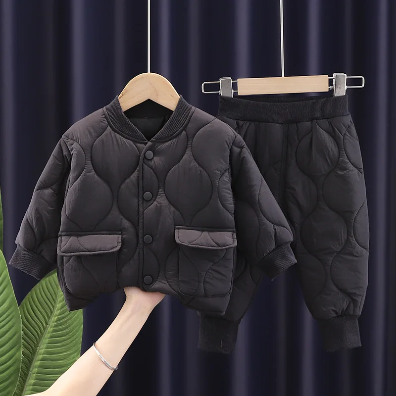 Baby Winter Cotton Jacket & Pants Set 6