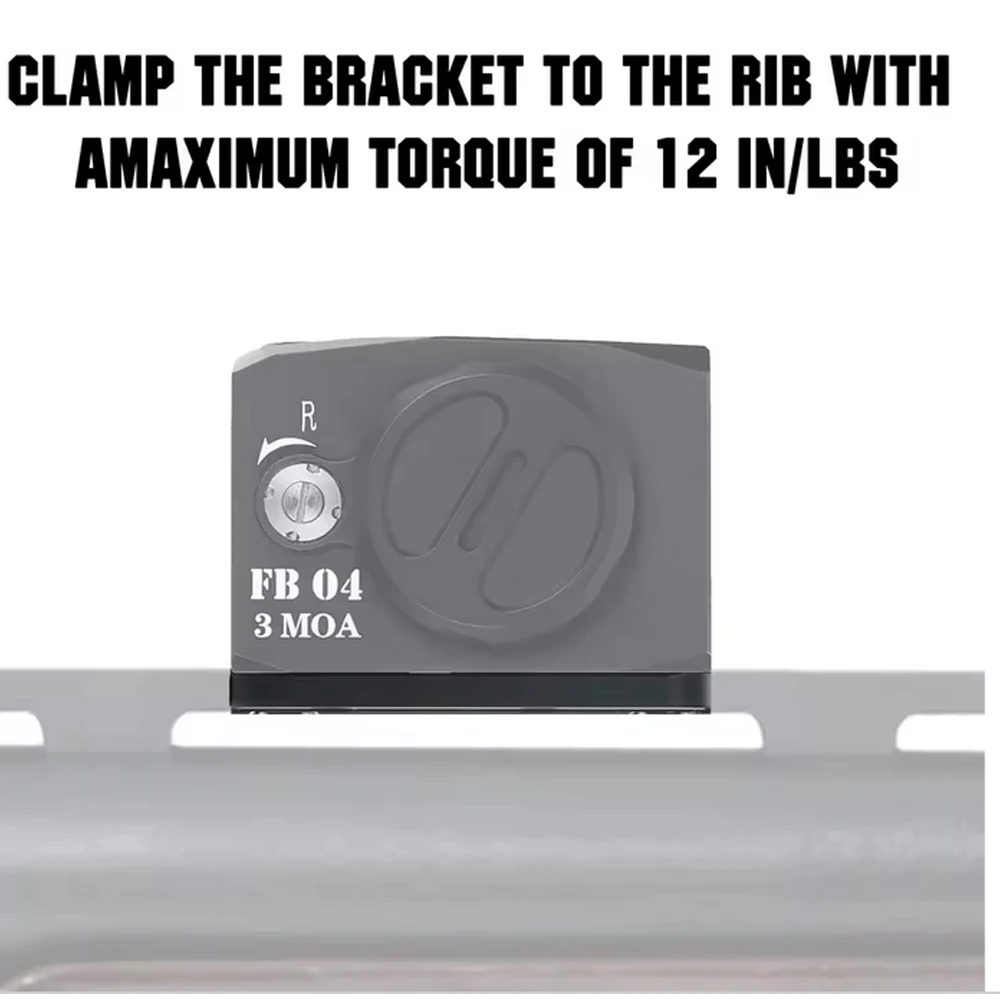 Red Dot Mount Universal Ventilated Rib Mount ACRO Adaptor Plate Red Dot Sight ohhunt FB O4 red dot sight,rifle scope mount,scope mount adapter