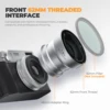 Freewell New Style Fujifilm 2-in-1 Macro Wide Angle Lens,1.5x Telephoto Lens,CPL/GMIST Filter for Fuji X100VI and X100V Cameras 3