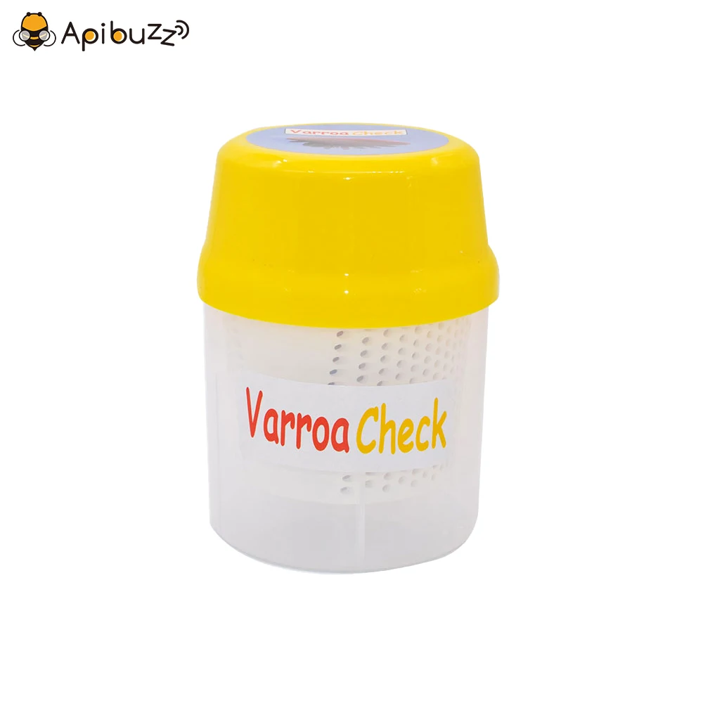 

Varroa Mite Detection Jar - Easy to Check Varroa - Sugar Roll Mite Test - Beekeeping Hive Inspection - Must-Have for Beekeepers