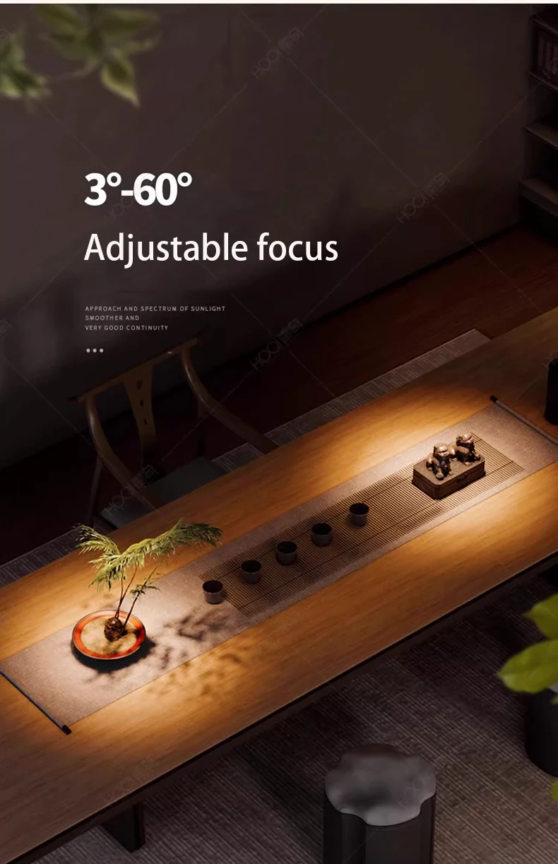 Led Spotlights Adjustable Angle Zoom Focus 3-60 Beam Degree Small Spot Light S09bdb472e6d74d2abe2a3527d576f9e8b