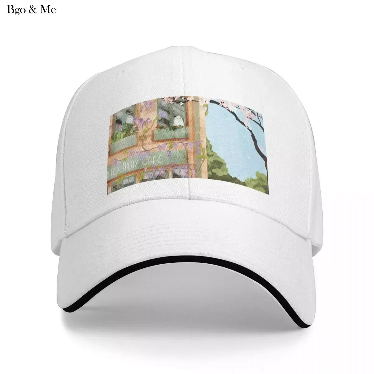 

2023 New Ghost Cafe Baseball Cap Big Size Hat Trucker Hats For Men Women's