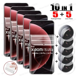 10 - in - 1 Hydrogel Screen and Lens Protector Set - Xiaomi Mi 11 Ultra (Ultra - Thin HD)