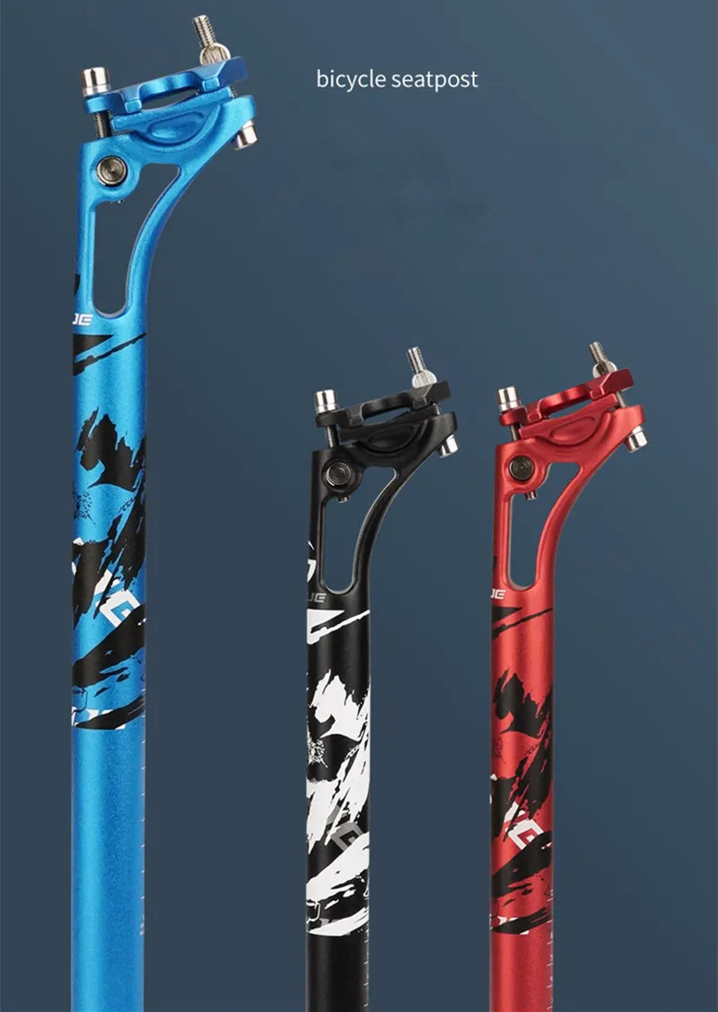 Description Picture 6 of itemBicycle Seatpost Matte Aluminum Alloy 27.2/30.9/31.6mm MTB Road Bike Seat Post Light Adjustable Bicycle Seat Tube 400mm
