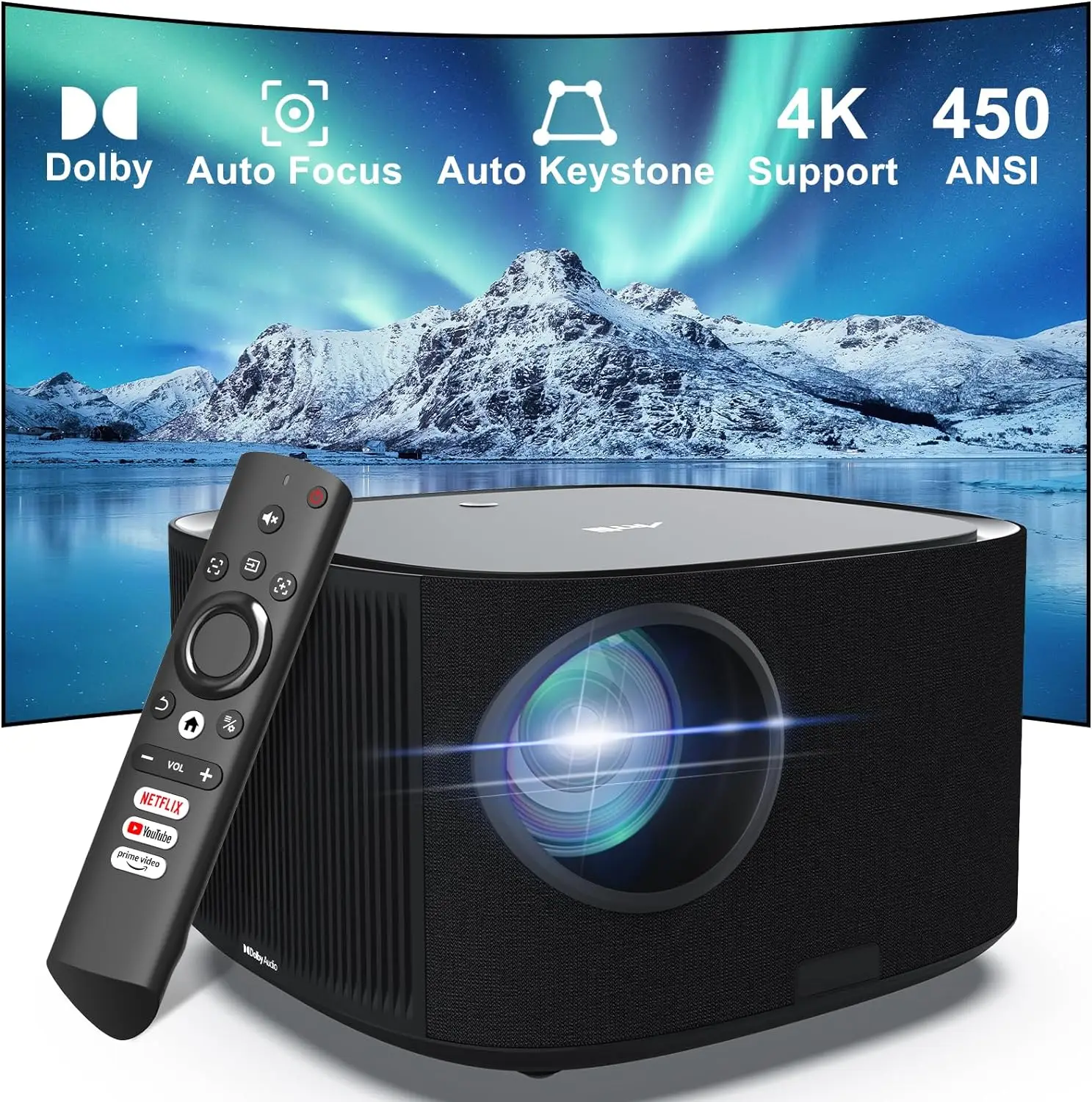 Artlii-proyector Inteligente de Vídeo 4K para cine en casa con Audio Dolby,  enfoque automático y Keystone, con certificado Netflix - AliExpress