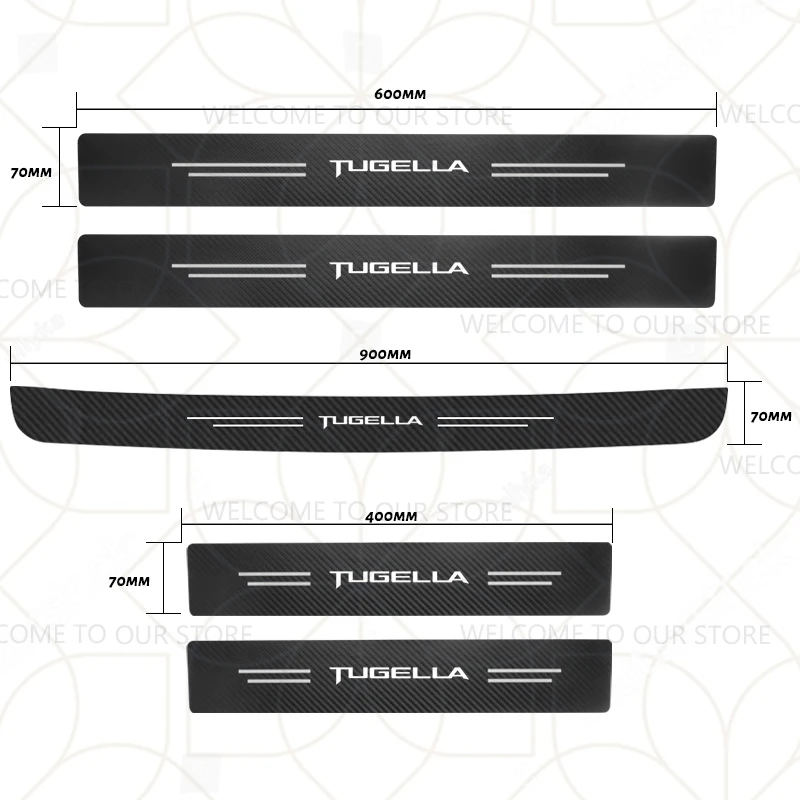 TUGELLA LOGO 5PCS