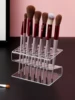 Girl Grid Makeup Brush Holder Makeup Tool Organizer Eyebrow Pencil Eyeliner Table Organizer 1