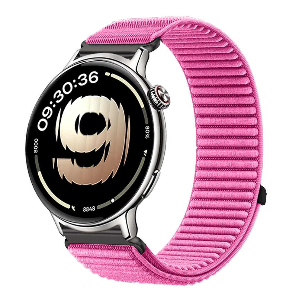 Breathable Nylon Watch Strap - Adjustable Size Options