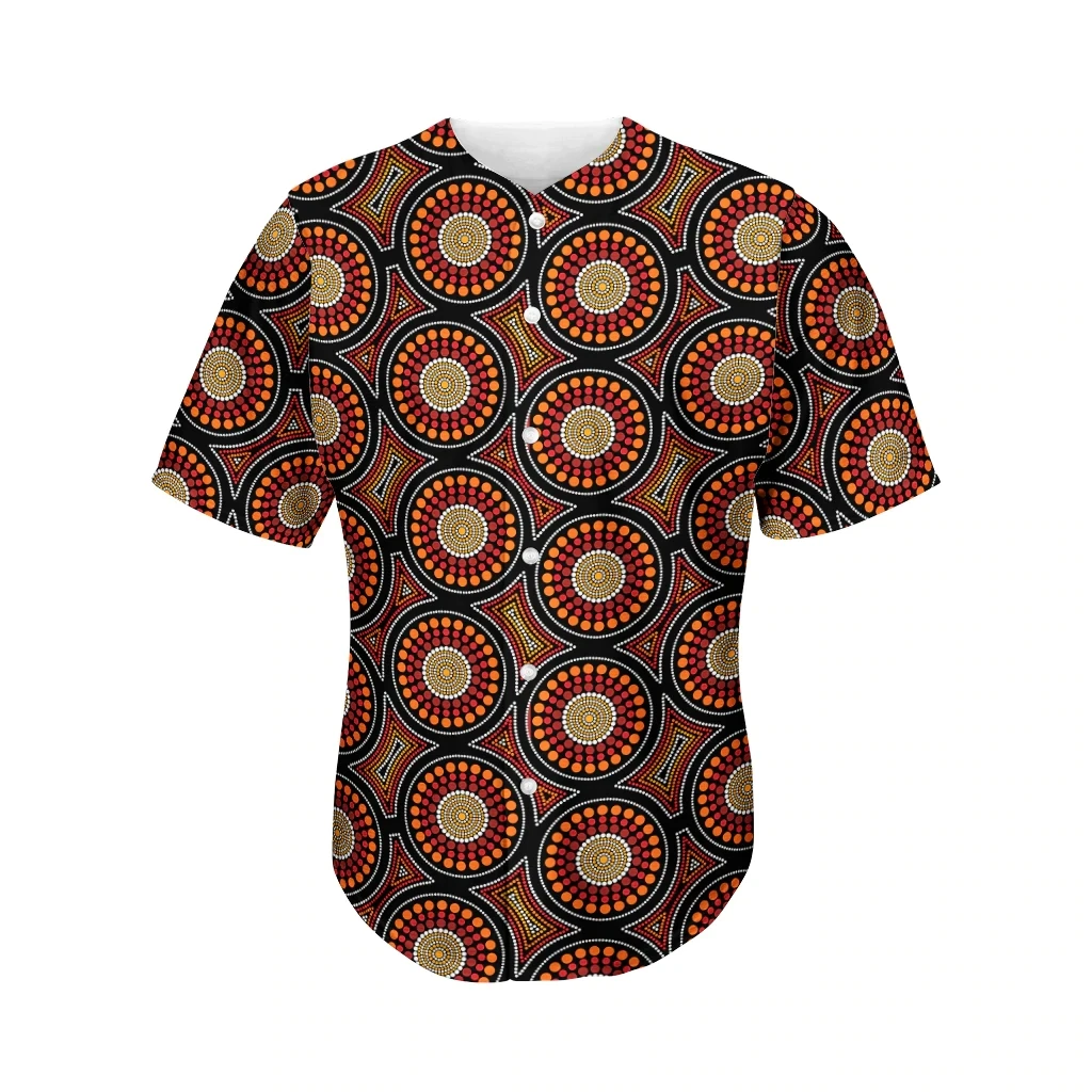 Newest 3Dprinted Aboriginal Pattern Newest Baseball Jersey Shirt Casual Streetwear Unique Unisex Funny Sport Streewear Style-2