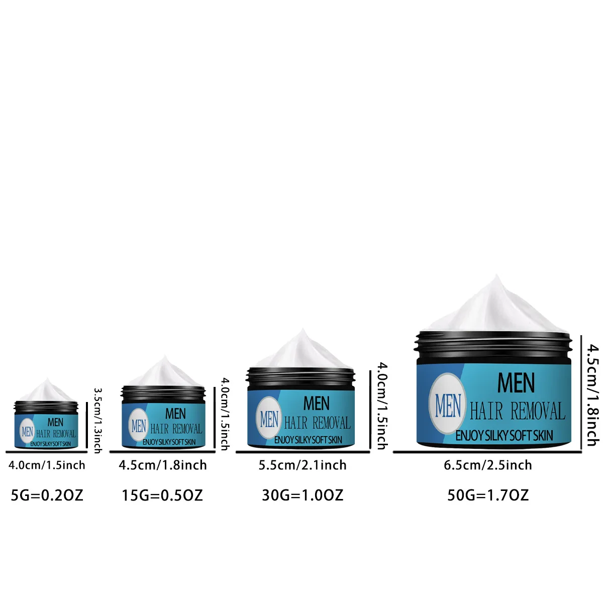 Hair Removal Cream Professional Legs Depilation Cream Powerful Permanent Depilatory Cream for Women/men 4