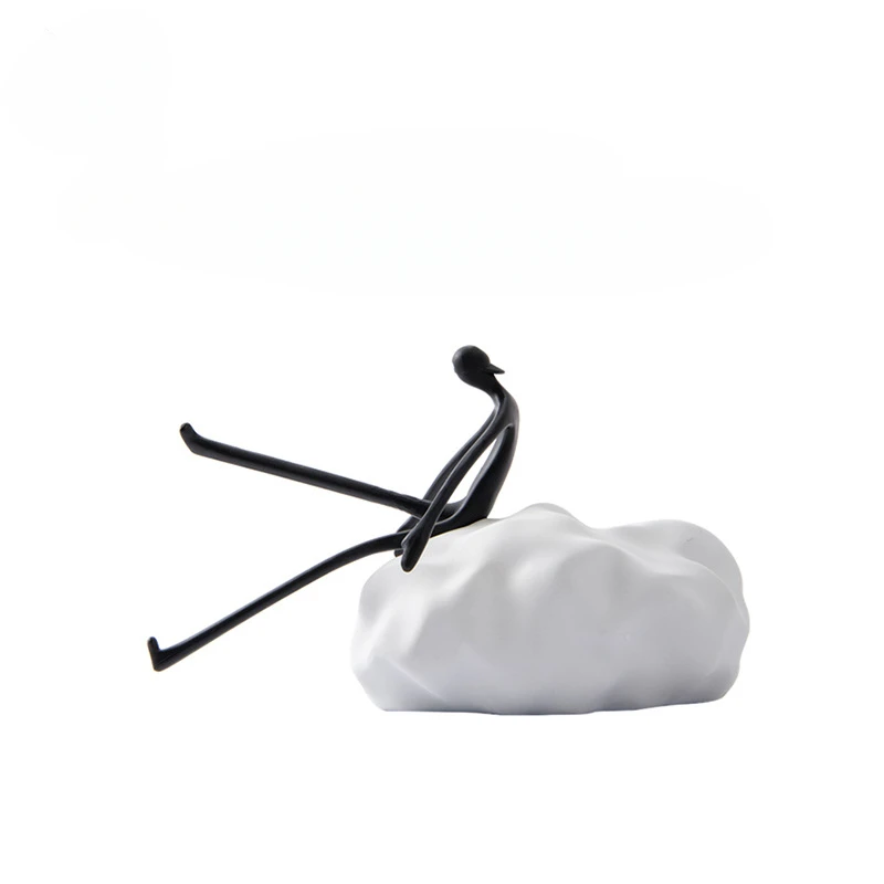 

Italian Light Luxury Abstract Figure Sculpture Artwork Minimalist Home Soft Decoration Decoration Decoration