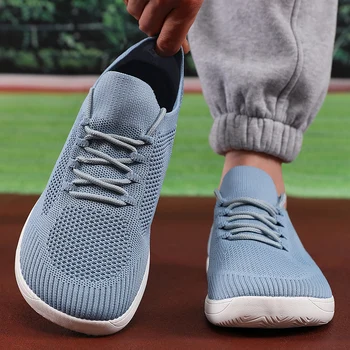 أحذية نسائية جديدة أحذية رياضية خفيفة الوزن أحذية الجري المسطحة شبكة تنفس لينة أسفل أحذية السفر النسائية الصيف 4