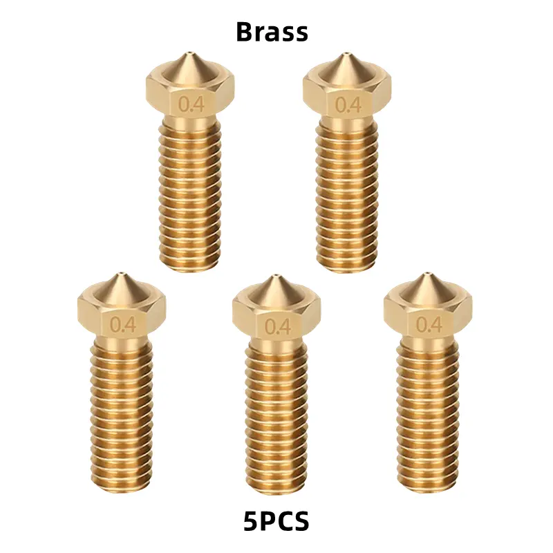 Volcano Nozzle For Artillery Sidewinder X1 & X2 Genius Pro Vyper Kobra Plus, Max 1.75mm Filament M6 Thread Hotend Brass Nozzles image 9