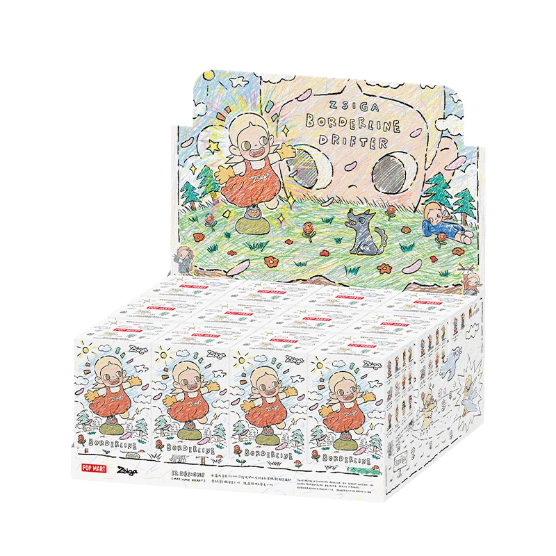 POP MART Zsiga Borderline Drifter Series Figures 1PC/12PCS Blind