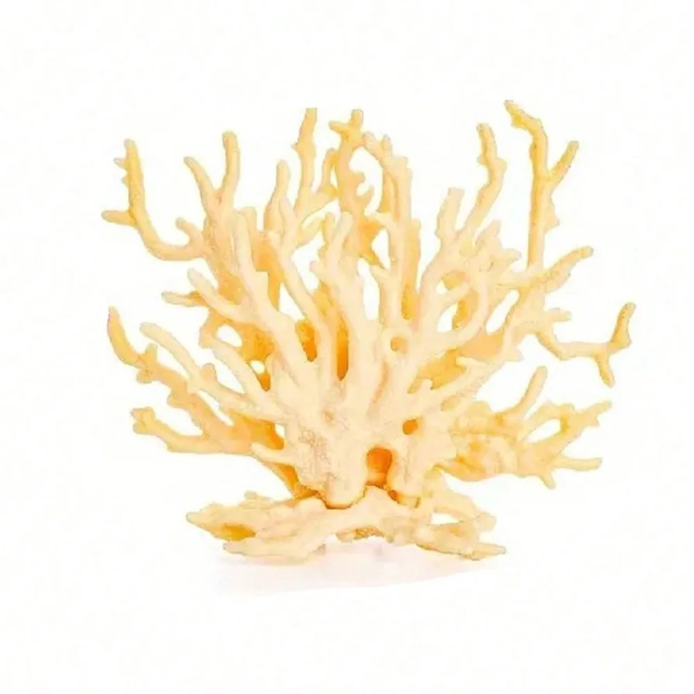 Aquarium Simulation Coral Ornament - Resin Artificial Marine Coral for Undersea Aquascape Decor