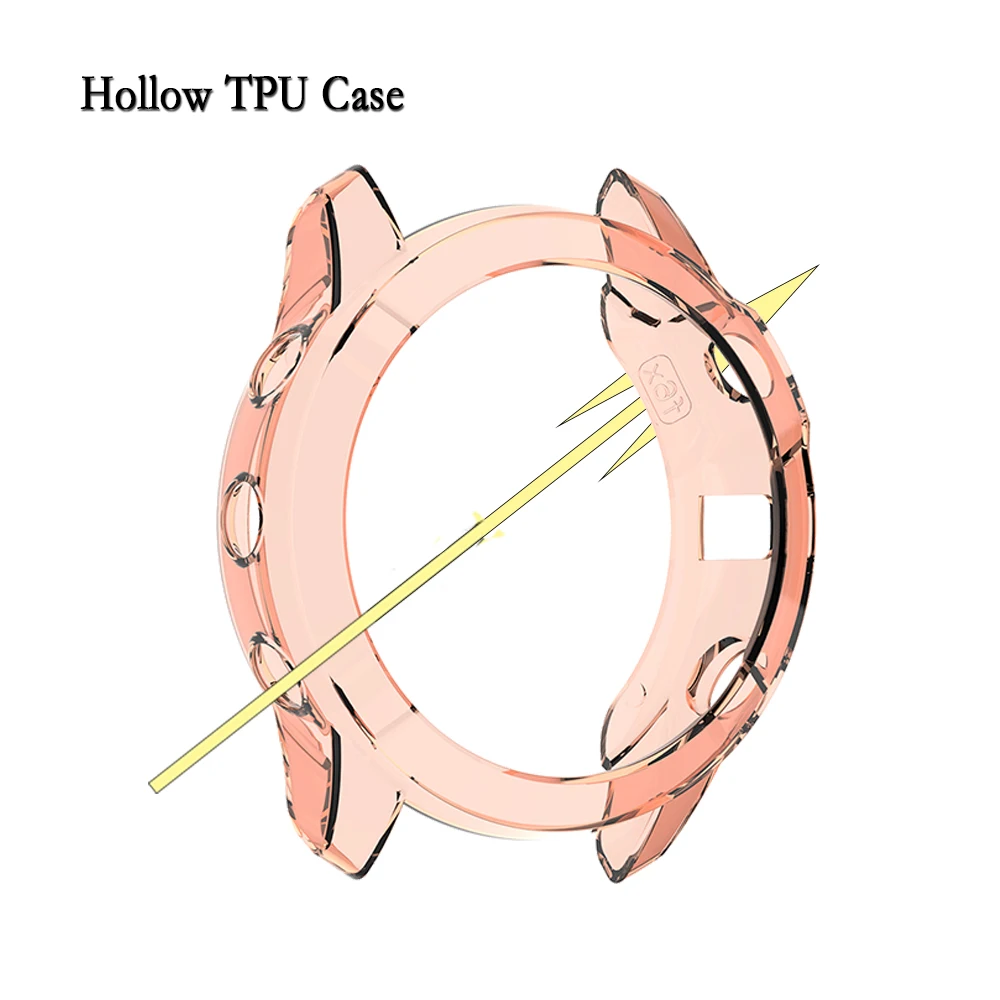 TPU Watch Case Cover Bracelet Protective Frame Shell Shockproof For Garmin Fenix 6X 6X Pro watch screen protector case,watch cover,watch protective case,watch case,watch protective cover,tpu protective case,watch accessories
