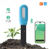 Tuya 2In1 Bluetooth Soil Tester Moisture Temperature Humidity Sensor Wireless Earth Hygrometer for Planting Garden Potted Lawn 1