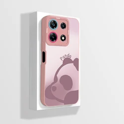 Art Liquid Silicone Phone Case with Camera Protection - Premium Back Cover for Infinix Note 30i (Pink - C01)