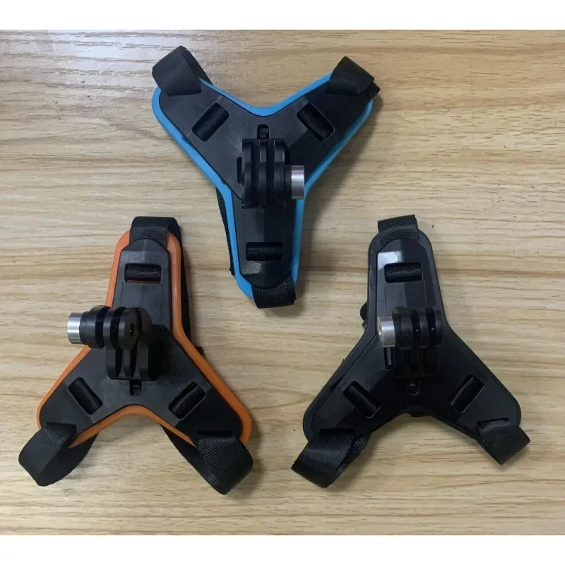 Pro-capacete Ajustável Chin Strap Mount Cinto de Arnês para Gopro 11 10 Sj4000 Dji Osmo Akashi Apeman go