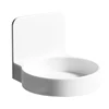 Self Adhesive Bottles Holder Tray Round Wall Mounted Hand Soap Dispenser Tray 5
