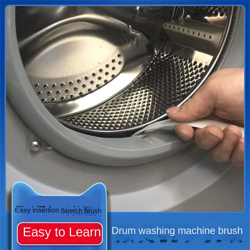 Dryer Cleaning Tool Nylon Flat High Temperature Resistant Reusable Simple Operation Cleaning Accessory Washing Machine Brush dryer cleaning tool
