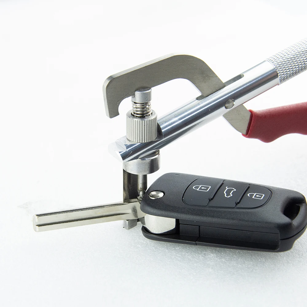 Locksmith Tools For HUK Folding Key Split Pin Clamp Auto Remote Car Key Disassembly Pliers Fixing Tool locksmiths Tool Remover