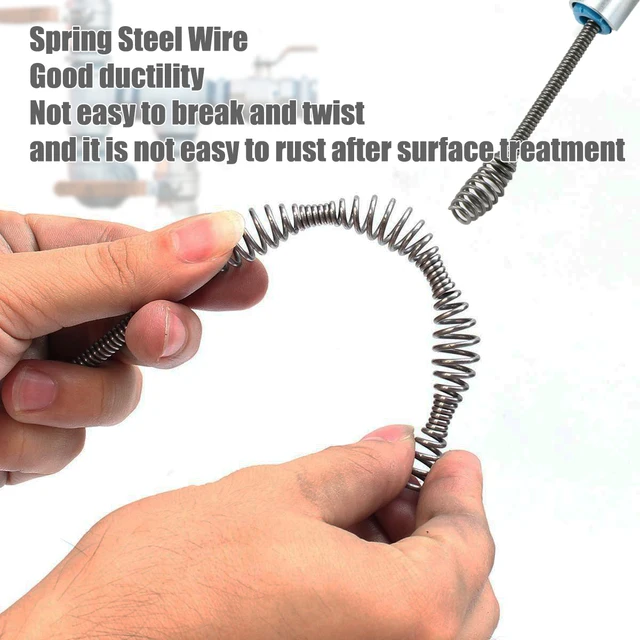 10M 5M 3M Locker Recible Rod Auger Könyv Konyhai Wc -Csatorna Blokkolása Tisztító Cső Eltömődése Kotró Szerszám - Image 5