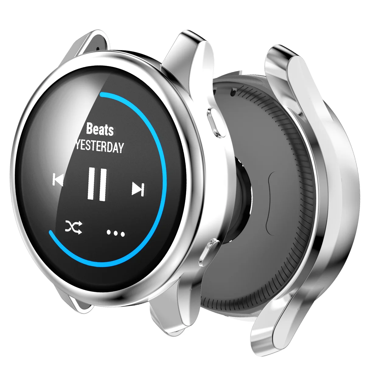 Crystal Clear TPU Protective Case - Soft Silicone Shell for Smartwatch Accessories