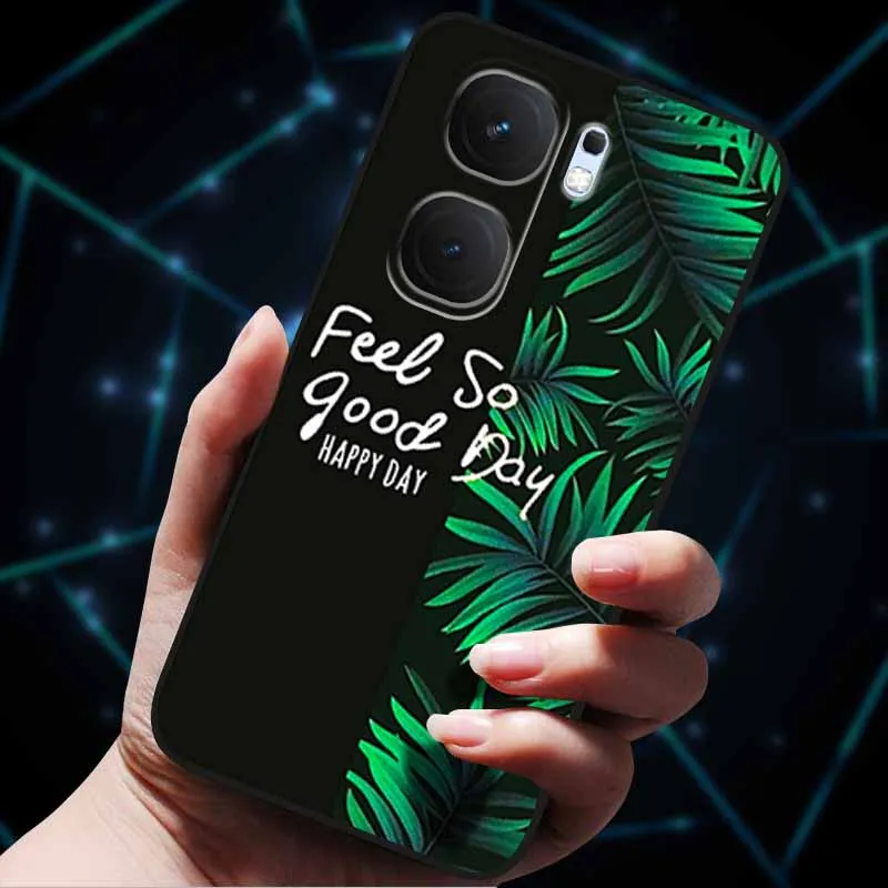3D Flower Embossed Soft Silicone Phone Case - Stylish Back Cover Shell Bag