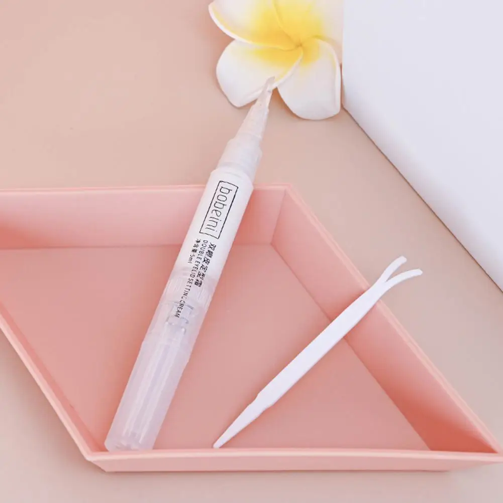 5ml Long-acting Invisible Double Eyelid Shaping Cream Transparent Lasting Fold Stretch Lifting Long Lift Eyelid Glue Big M2E6 double eyelid styling glue