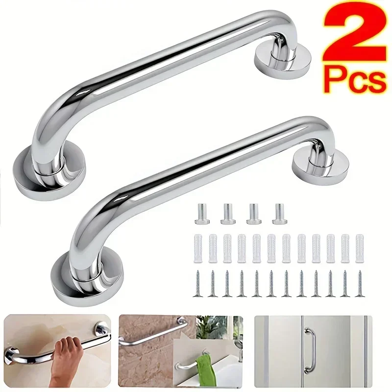Bathroom Handrail 304 Stainless Steel Accessible for Disabled Elderly