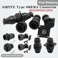 1/5/20 ชุด AMP/TE ประเภท SMEMA Auto Sensor ปลั๊ก, 4/9/14 Pin SMT Connector สําหรับ PCB Assembly, รุ่น 183079 182919 182647 1