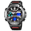 LOQNCE Men Sport Watches Digital Double Time Chronograph Watch Mens LED Chrono Week Display Wristwatches Male montre homme Hour 4