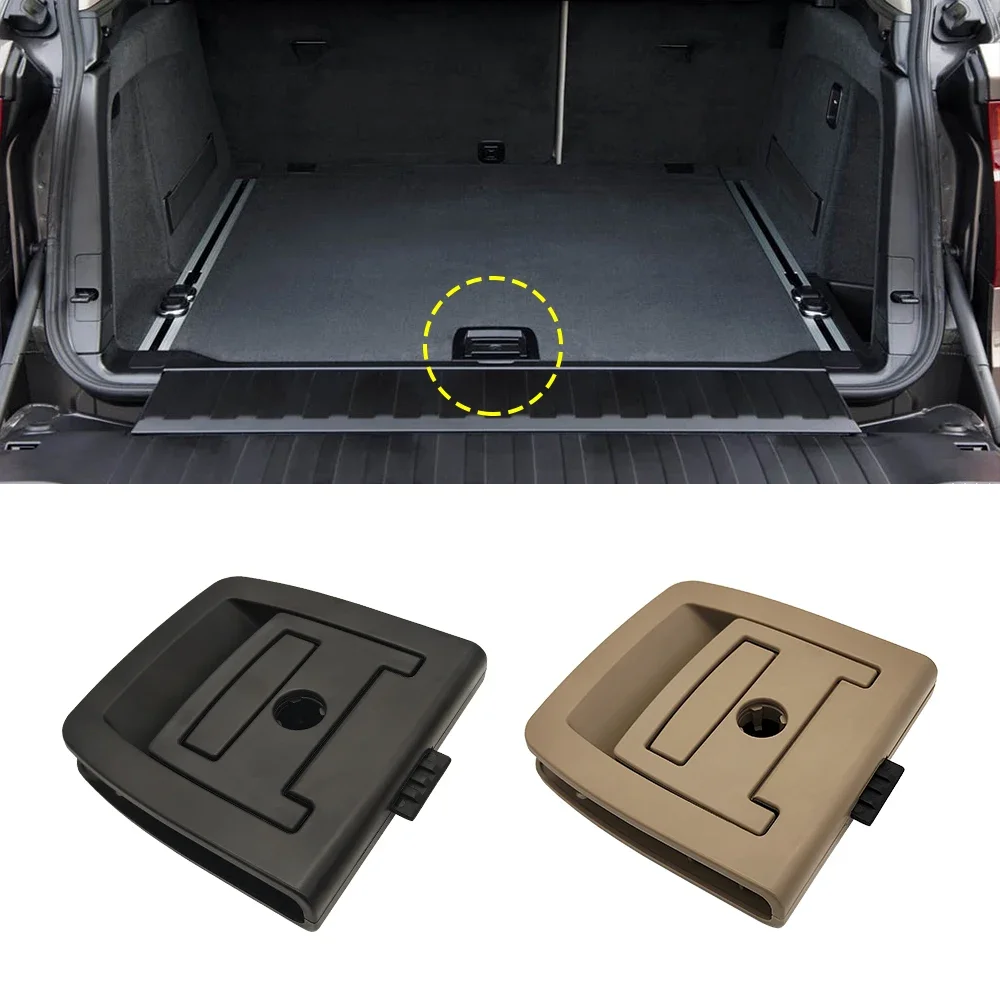 For BMW X5 X6 51479120283 For BMW E70 E71 F15 F16 Trunk Tail Cover Bottom Plate Mat Floor Carpet Handle Spare Tire Cover Lock